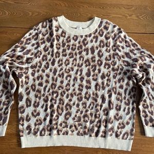 A New Day Leopard Print Sweater